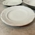 Kép 2/4 - Zsolnay fehér porcelán tányér szett
