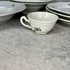 Kép 2/4 - Zsolnay virágmintás porcelán tányér szett csészével