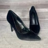 Kép 1/3 - DeeZee fekete bársonyos magassarkú cipő 37