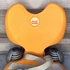 Kép 2/4 - Ok Baby Pop-Up Evolution narancssárga hordozható etetőszék, ülésmagasító