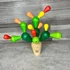 Kép 1/3 - Plan Toys: Montessori jellegű fa kaktusz fejlesztőjáték
