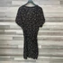 Kép 1/3 - Inextenso fekete aprómintás női ruha 50