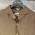 Kép 3/3 - Caliban Contemporary fit barna-kék férfi ing szett L