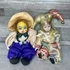 Kép 1/4 - Retro bohóc és porcelán baba szett