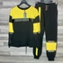 Kép 1/4 - Rensix fekete-sárga szabadidő szett M