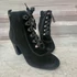 Kép 1/3 - Jette fekete magassarkú bokacsizma 7 1/2