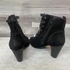 Kép 3/3 - Jette fekete magassarkú bokacsizma 7 1/2