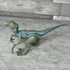 Mattel Jurassic World harci sérült Velociraptor "Blue" játék figura