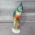 Bodrogkeresztúri porcelán papagáj figura