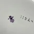 Zsolnay zöld-sárga margaréta mintás porcelán 3 db-s kistányér szett