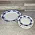 Iris Club Romania porcelán süteményes tál és tányér szett