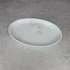 Alföldi porcelán pasztell rózsaszín virágos ovális kínáló tányér