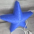 Kék csillag alakú fali lámpa