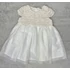 F&F fehér csipkés kislány alkalmi ruha 9-12 hó