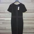M&S fekete rövidujjú női ruha, M