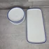 Alföldi porcelán kínáló tálca süteményes tányérokkal