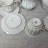 Antik lengyel Walbrzych porcelán teáskészlet