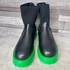 Cuccoo fekete-zöld bokacsizma 41
