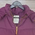 H&M lila kamaszlány mellény levehető szőrmés kapucnival, 14 év
