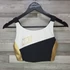 Nike fekete-fehér arany sport melltartó, top, S