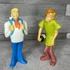 Scooby-Doo Bozont és Fred ritka játékfigura szett