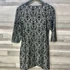 S.Oliver szürke-fekete mintás ruha 36-38