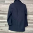 Zara sötétkék női szövetkabát XS