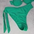 Fűzöld női bikini, M