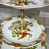 MZ csehszlovák porcelán emeletes kínáló tál