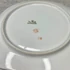 Victoria Czechoslovakia zöld virágos porcelán kistányér szett