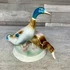 Zsolnay porcelán vadkacsa pár figura
