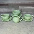 In Art Fine Porcelain menta színű teás/kávés szett 2 személynek