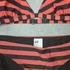 H&M rózsaszín-sötétbarna csíkos női bikini, M