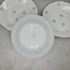 Colditz német porcelán aranyozott kistányér készlet