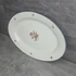 Gránit porcelán nagyméretű virágmintás ovális kínáló
