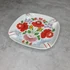 Hollóházi porcelán kalocsai mintás hamutál