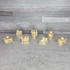 Nevető Buddha kisméretű szobor szett