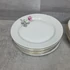 Alföldi porcelán aranyszélű rózsamintás mélytányér és lapostányér szett